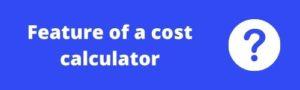 WordPress Cost Calculator Plugin Features