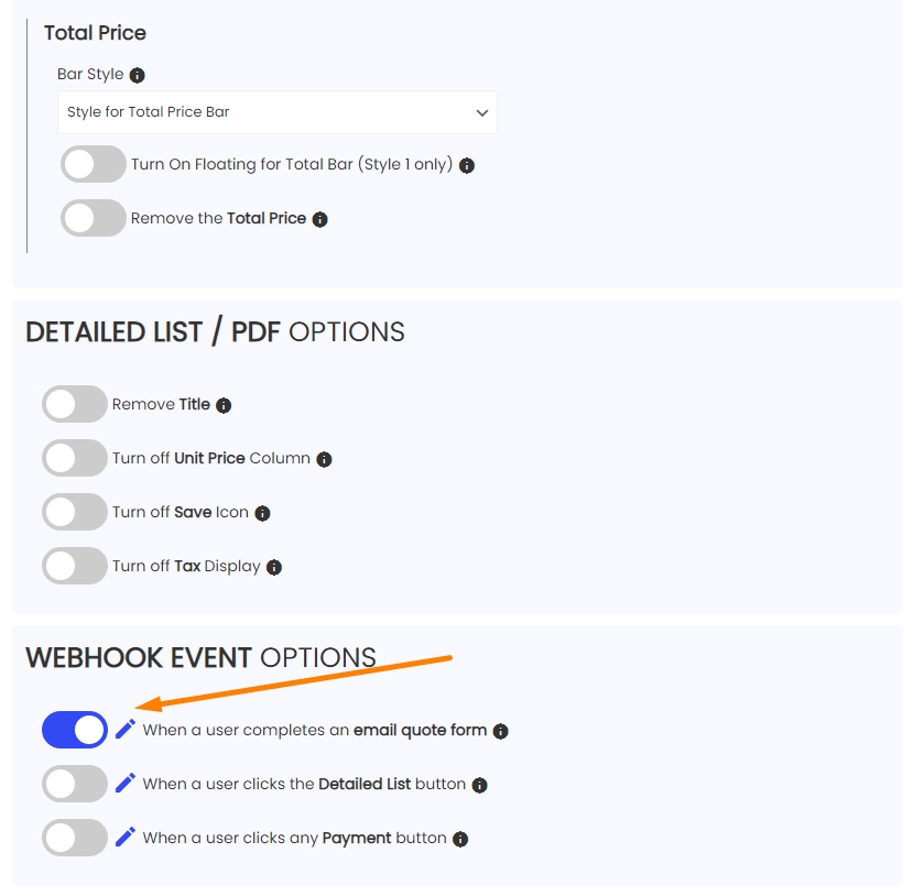 Webhooks zapier wordpress cost calculator