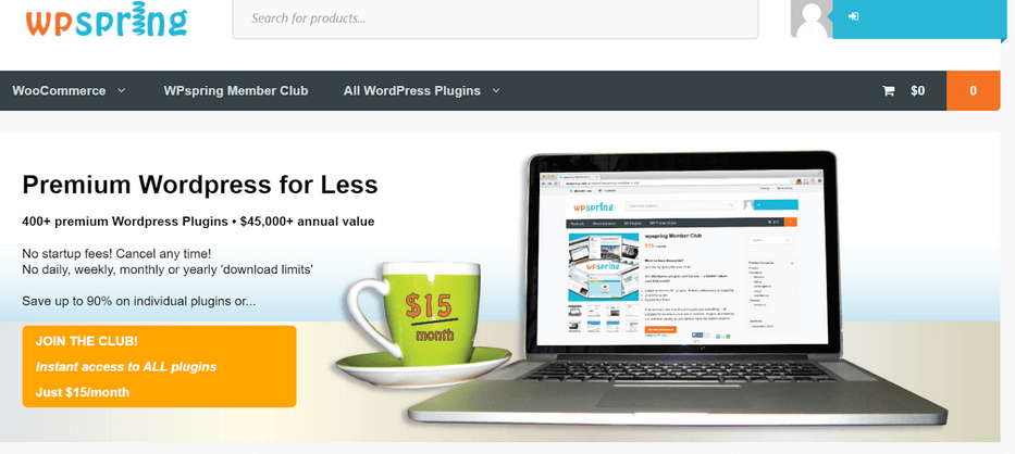 WP Spring WooCommerce