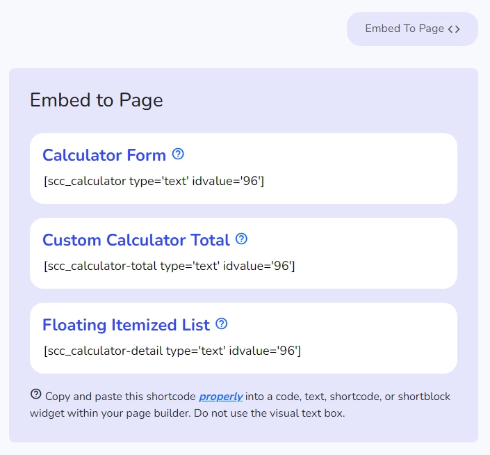 Step 5 Paste The Short Code on Your Website