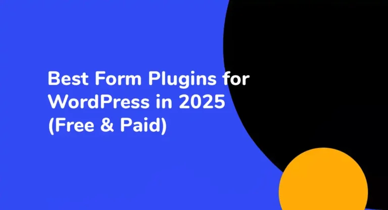 Best Form Plugins for WordPress in 2025