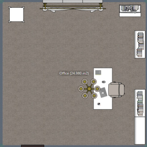 office room furniture layout