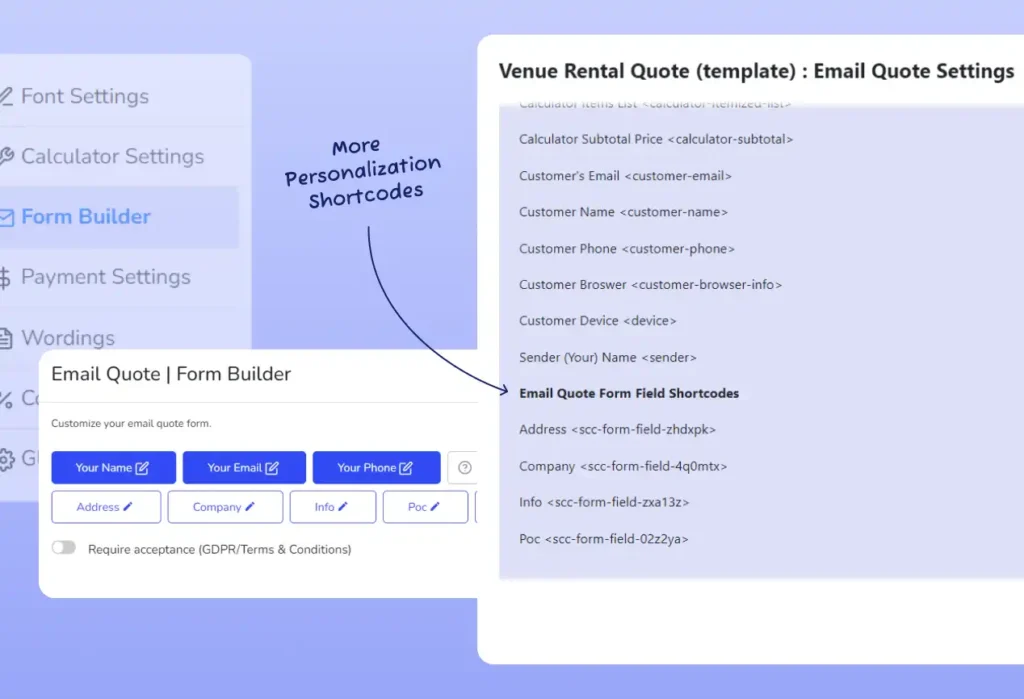 Custom Email Quote Templates