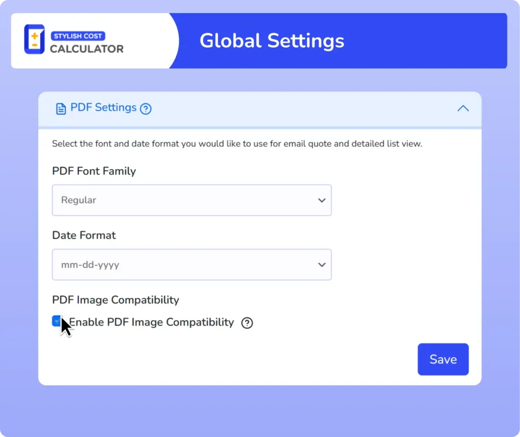 PDF Image Compatibility and UTF 8 Support