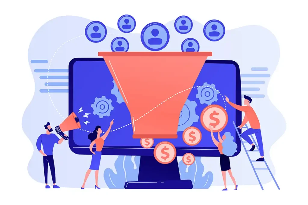 Lead generation funnels