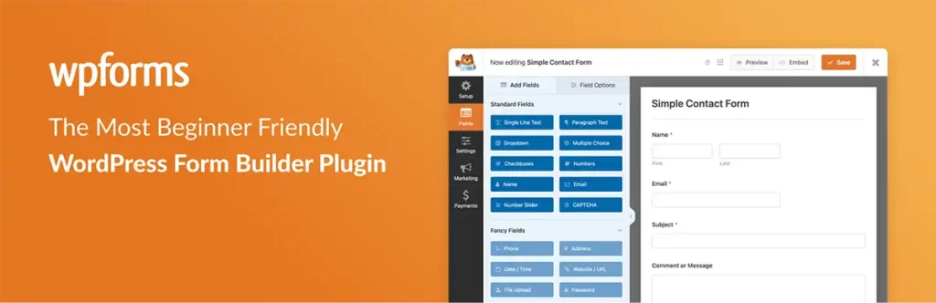 WPForms Banner